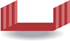40′ flat track containers